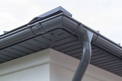 Gutter Cover in Residential Setting